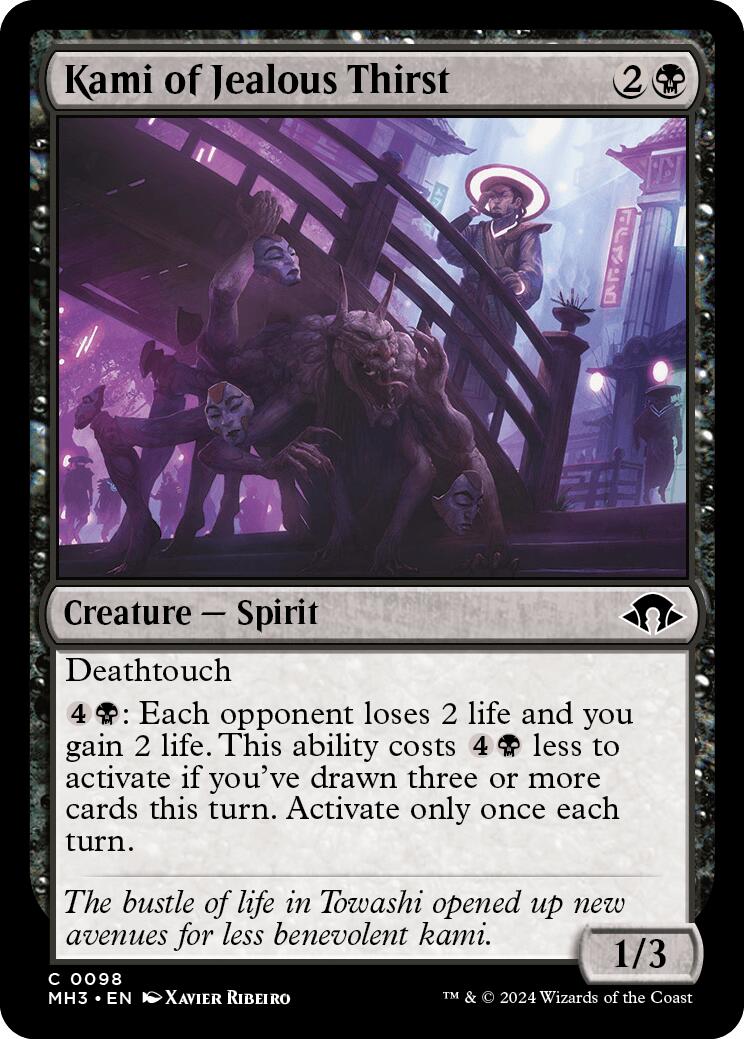 Kami of Jealous Thirst – Modern Horizons 3 (Magic: The Gathering)