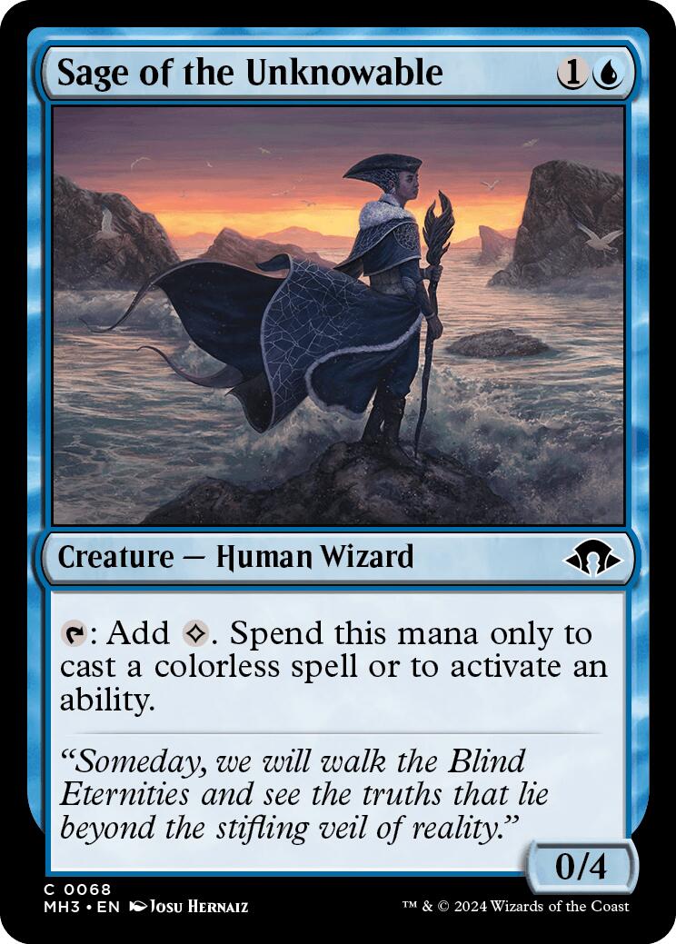Sage of the Unknowable – Modern Horizons 3 (Magic: The Gathering)