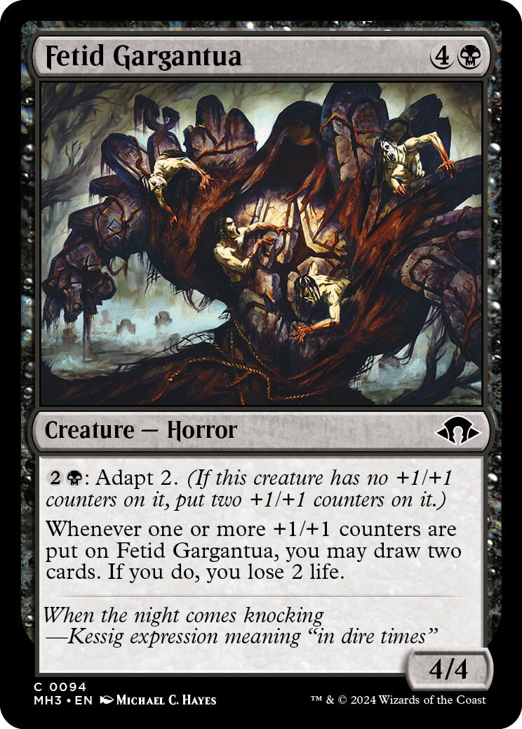 Fetid Gargantua – Modern Horizons 3 (Magic: The Gathering)