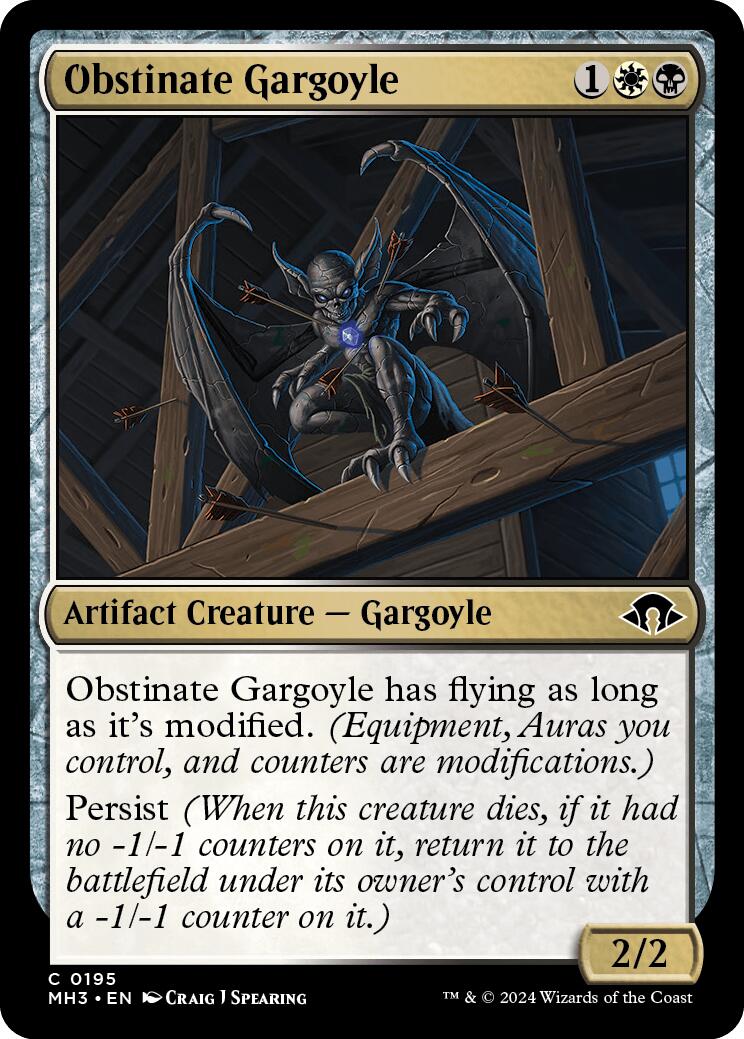 Obstinate Gargoyle – Modern Horizons 3 (Magic: The Gathering)
