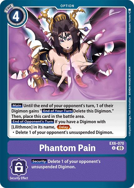 Phantom Pain – Infernal Ascension (Digimon Card Game)