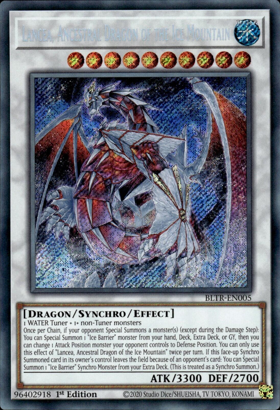 Lancea, Ancestral Dragon of the Ice Mountain – Battles of Legend: Terminal Revenge (YuGiOh)