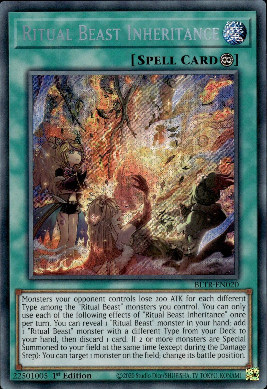 Ritual Beast Inheritance – Battles of Legend: Terminal Revenge (YuGiOh)