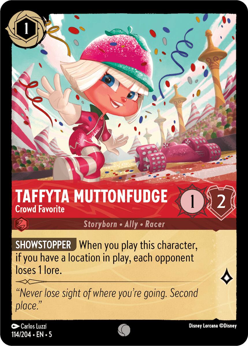 Taffyta Muttonfudge - Crowd Favorite – Shimmering Skies (Disney Lorcana)