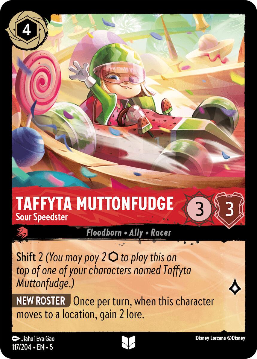 Taffyta Muttonfudge - Sour Speedster – Shimmering Skies (Disney Lorcana)
