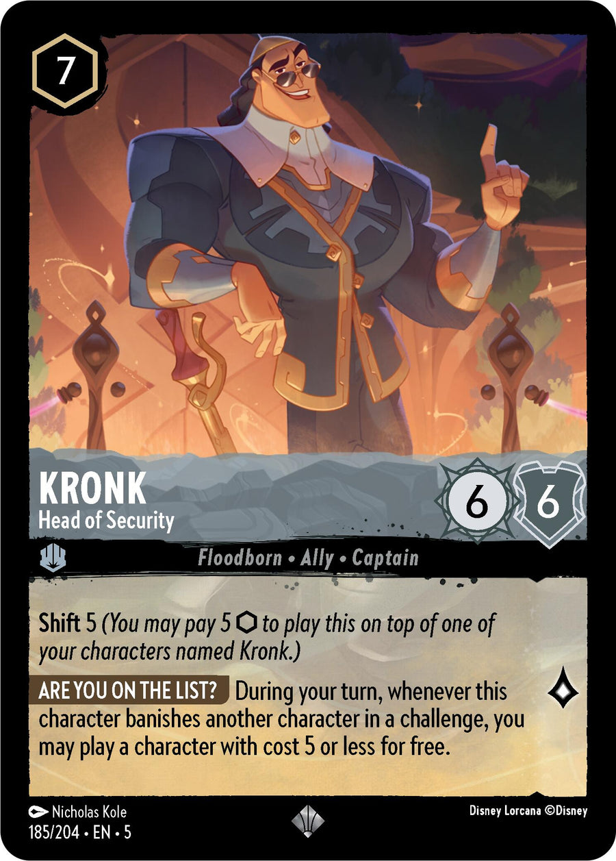 Kronk - Head of Security – Shimmering Skies (Disney Lorcana)