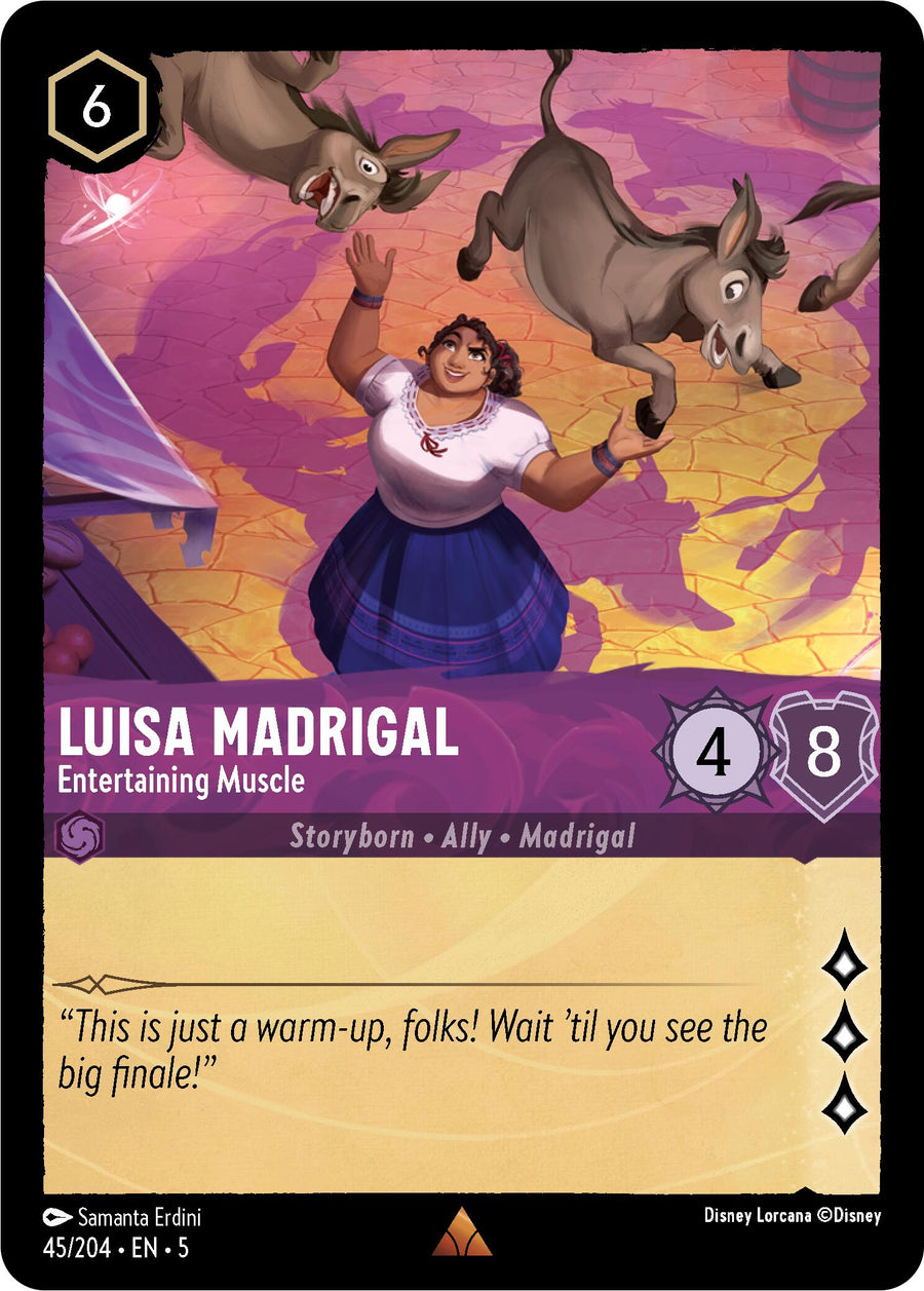 Luisa Madrigal - Entertaining Muscle – Shimmering Skies (Disney Lorcana)