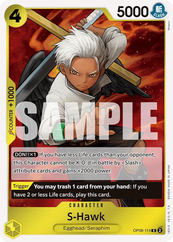 S-Hawk – Two Legends (One Piece Card Game)