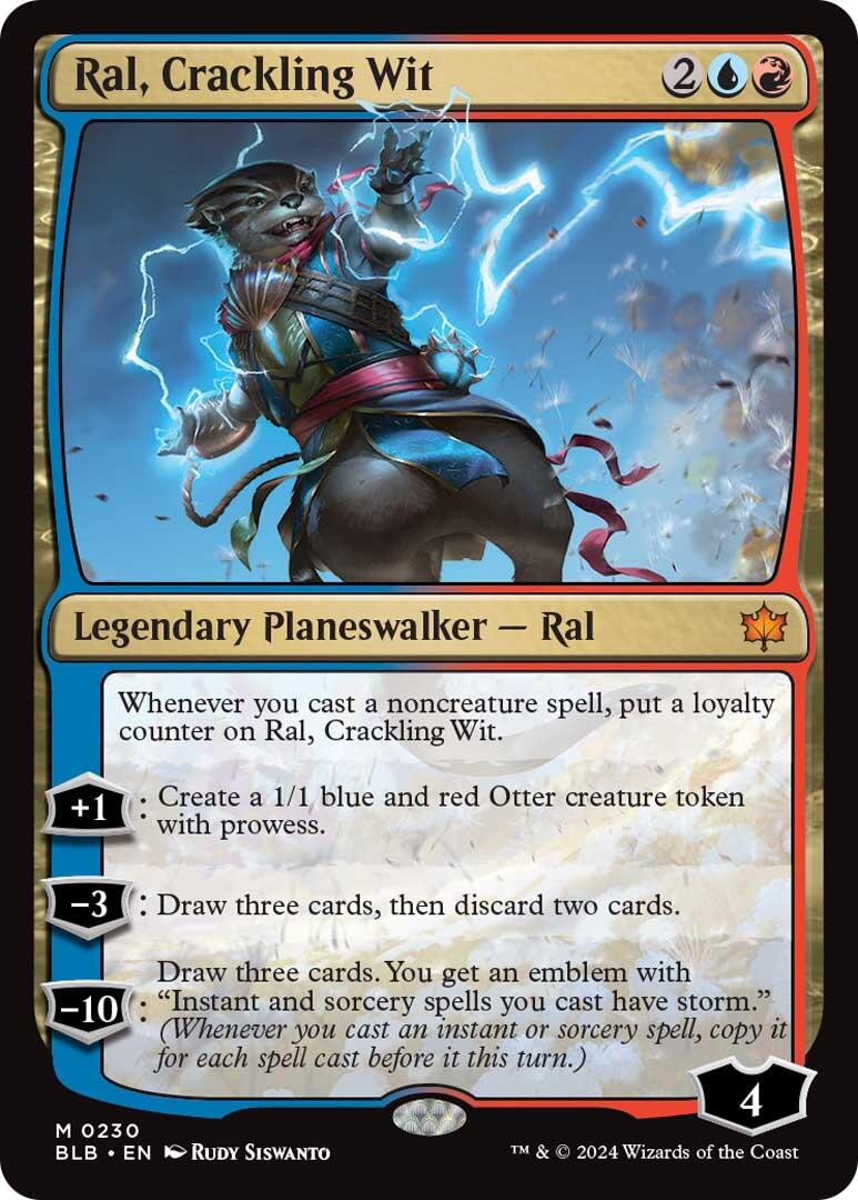 Ral, Crackling Wit – Bloomburrow (Magic: The Gathering)