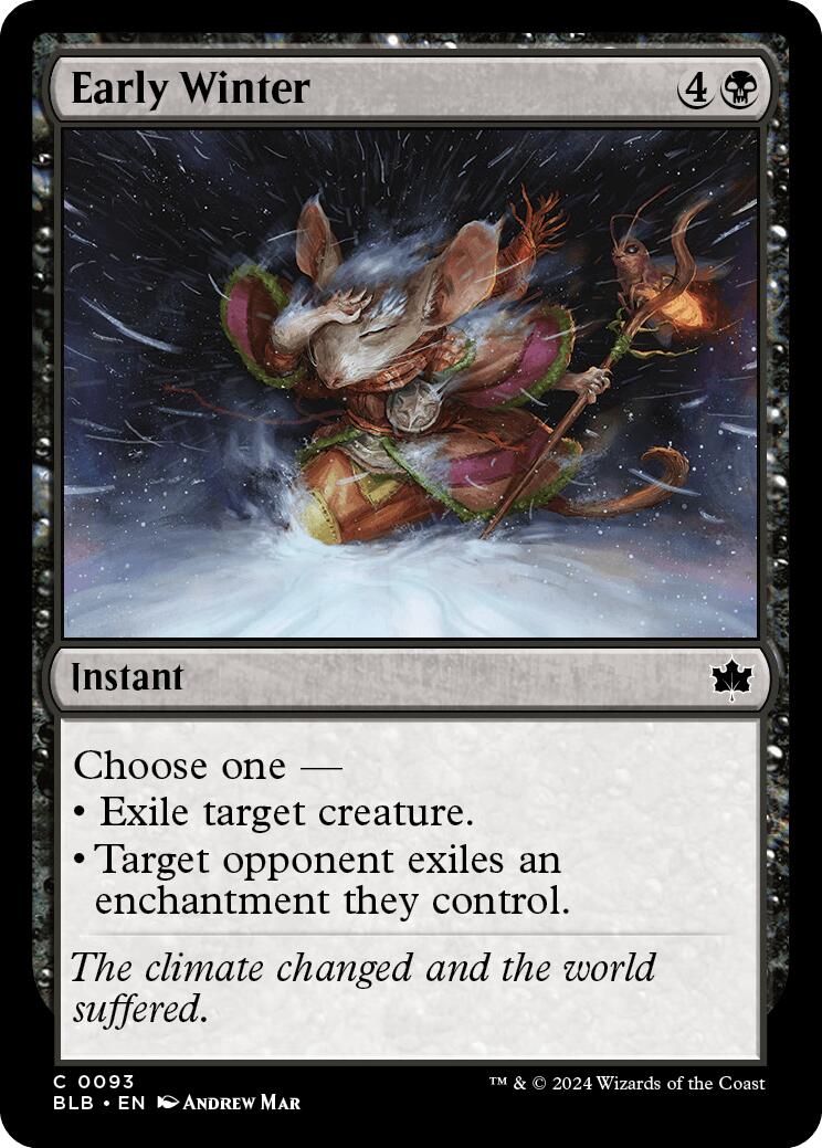 Early Winter – Bloomburrow (Magic: The Gathering)