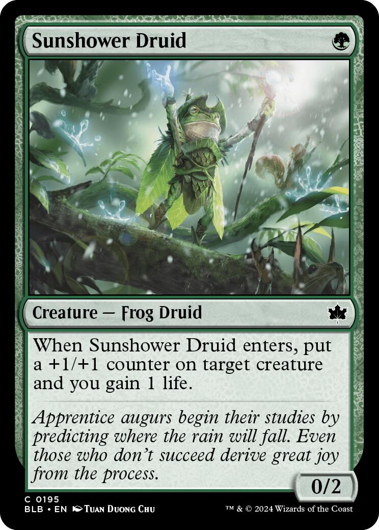 Sunshower Druid – Bloomburrow (Magic: The Gathering)