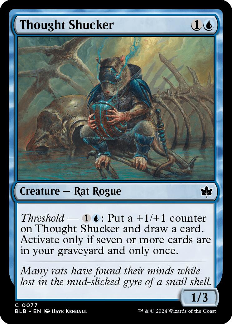 Thought Shucker – Bloomburrow (Magic: The Gathering)