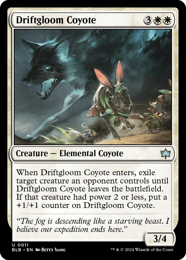 Driftgloom Coyote – Bloomburrow (Magic: The Gathering)