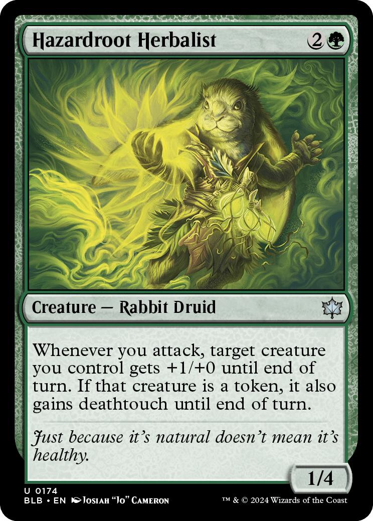 Hazardroot Herbalist – Bloomburrow (Magic: The Gathering)