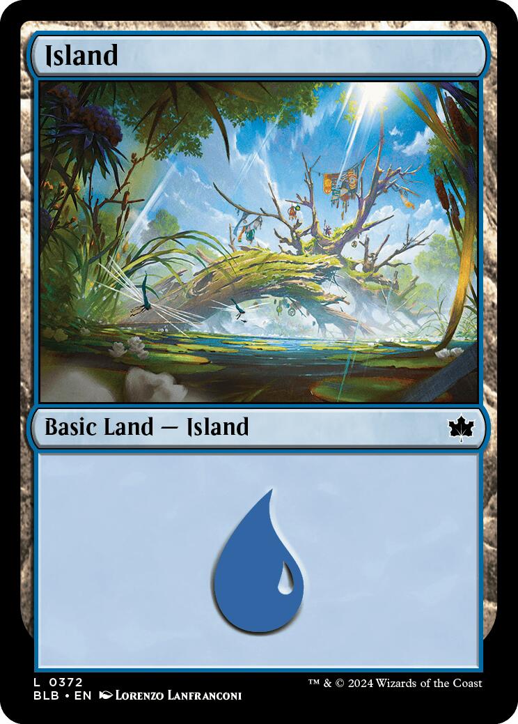 Island (0372) – Bloomburrow (Magic: The Gathering)