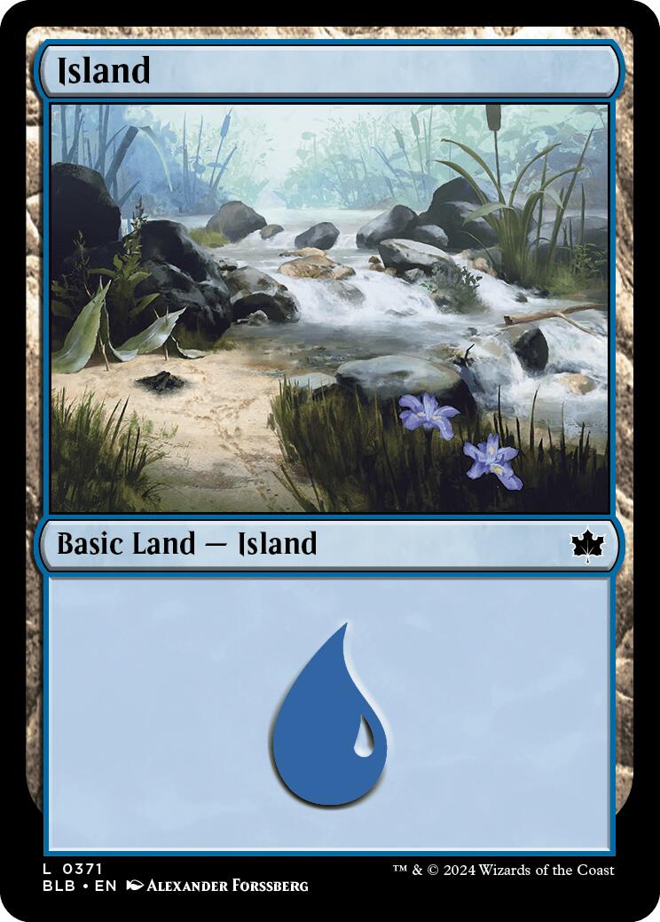 Island (0371) – Bloomburrow (Magic: The Gathering)