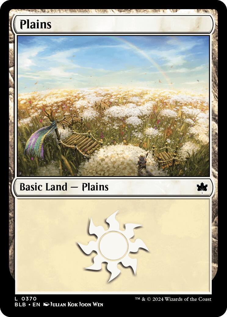 Plains (0370) – Bloomburrow (Magic: The Gathering)