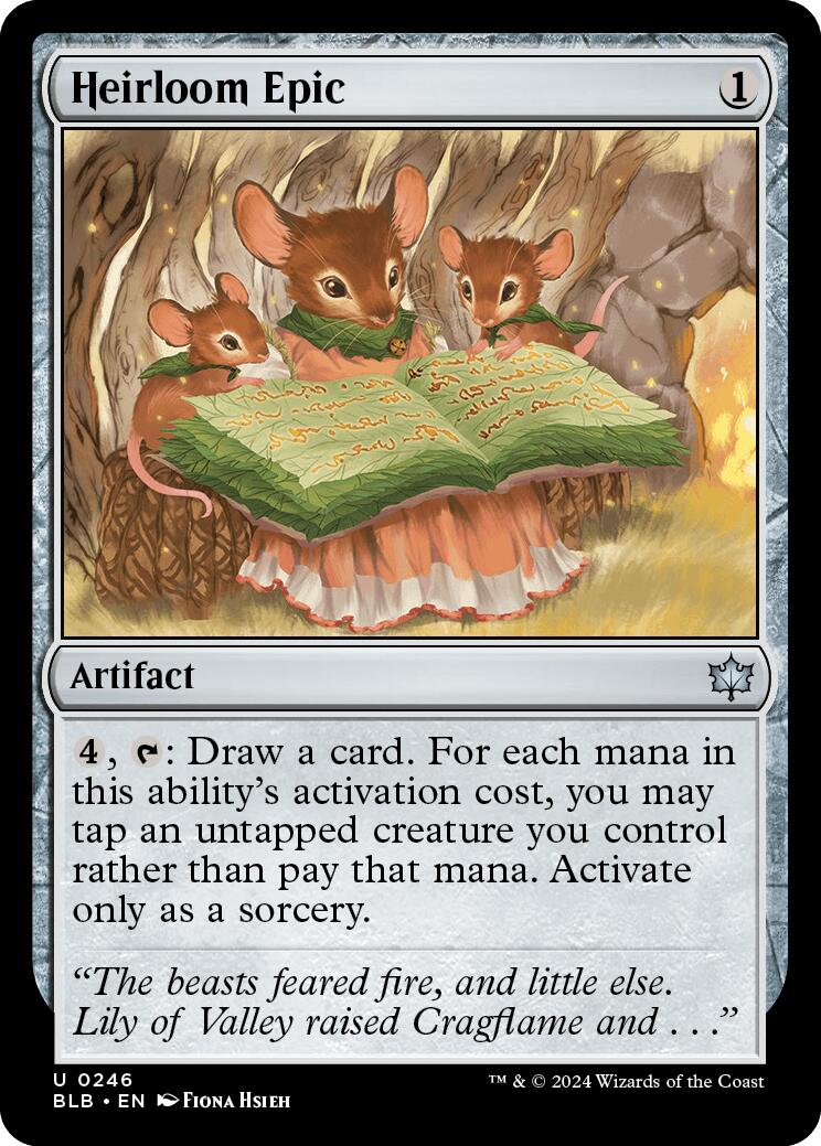 Heirloom Epic – Bloomburrow (Magic: The Gathering)