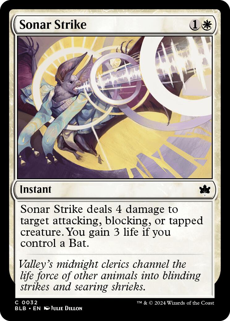 Sonar Strike – Bloomburrow (Magic: The Gathering)