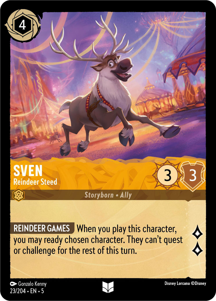 Sven - Reindeer Steed – Shimmering Skies (Disney Lorcana)