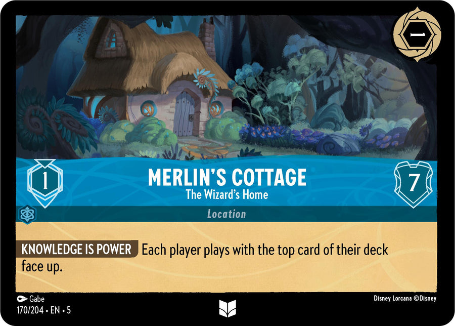 Merlin's Cottage - The Wizard's Home – Shimmering Skies (Disney Lorcana)