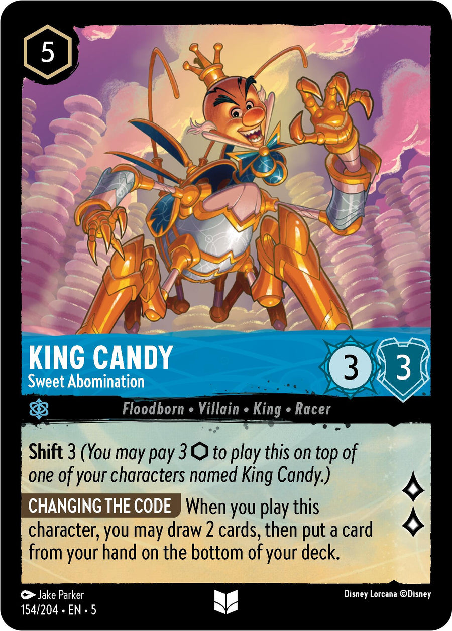 King Candy - Sweet Abomination – Shimmering Skies (Disney Lorcana)