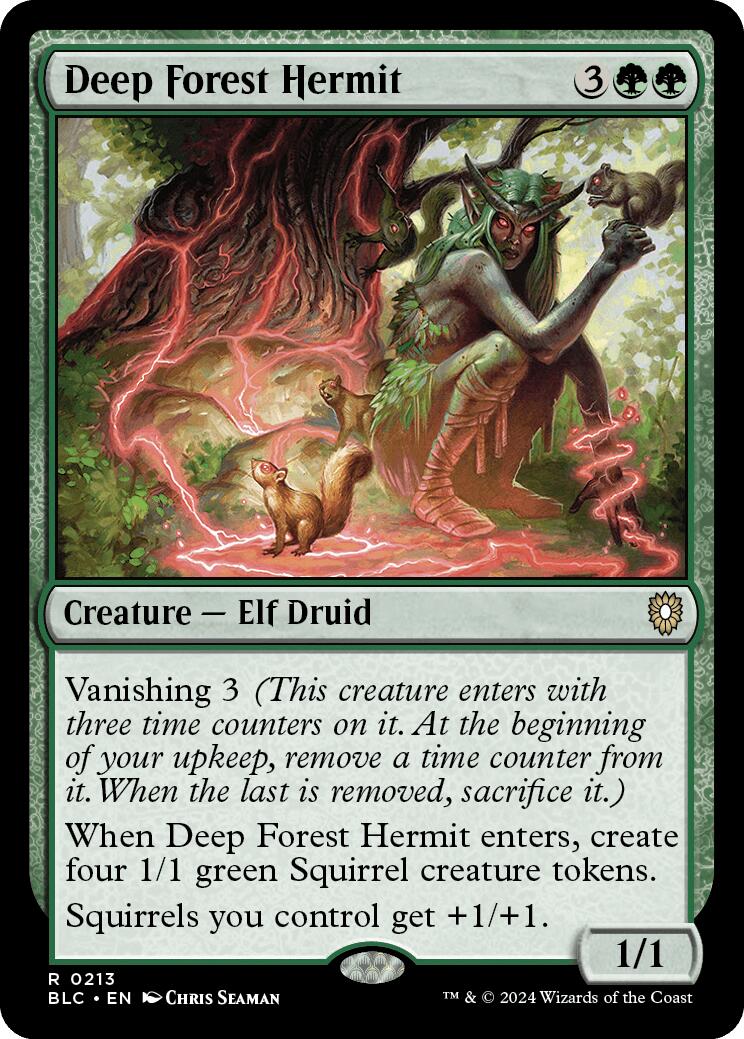 Deep Forest Hermit – Commander: Bloomburrow (Magic: The Gathering)