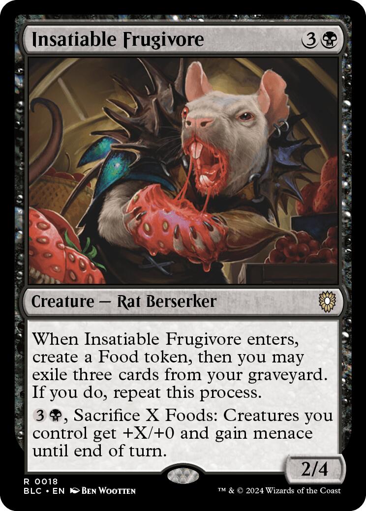 Insatiable Frugivore – Commander: Bloomburrow (Magic: The Gathering)