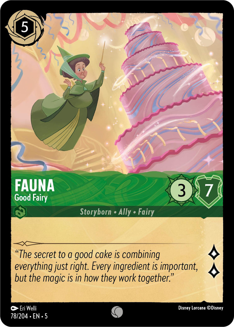 Fauna - Good Fairy – Shimmering Skies (Disney Lorcana)