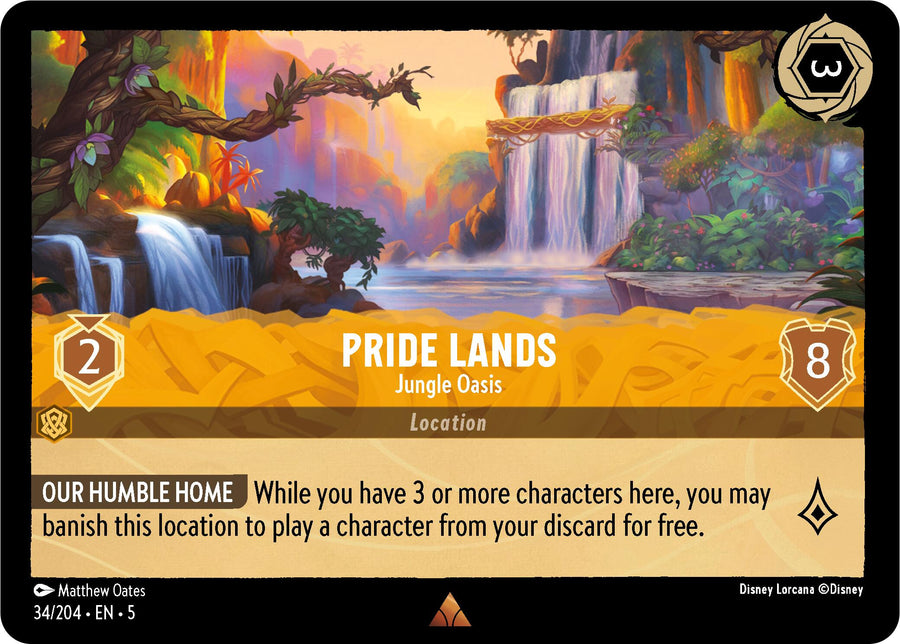 Pride Lands - Jungle Oasis – Shimmering Skies (Disney Lorcana)