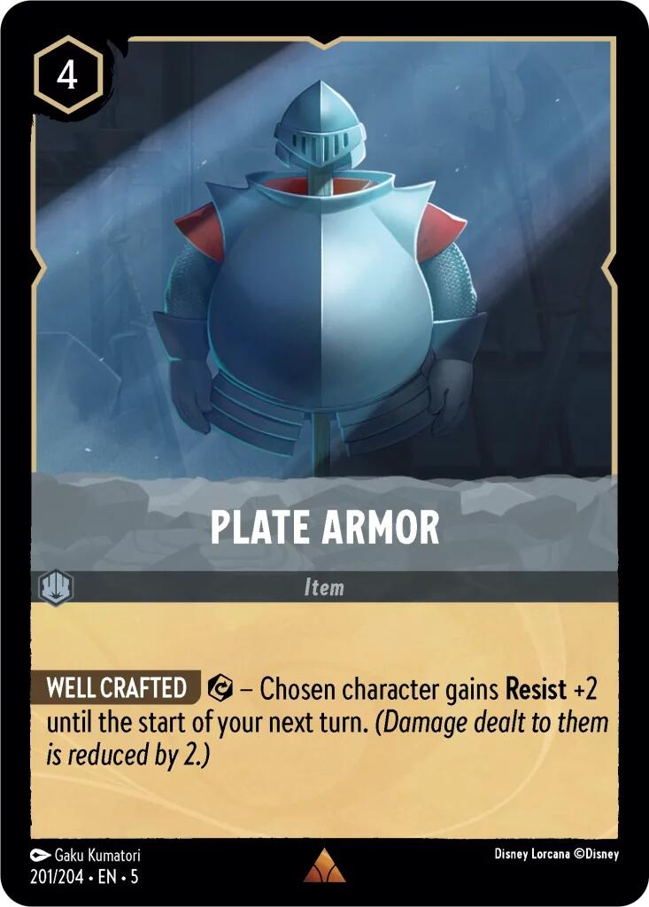 Plate Armor – Shimmering Skies (Disney Lorcana)