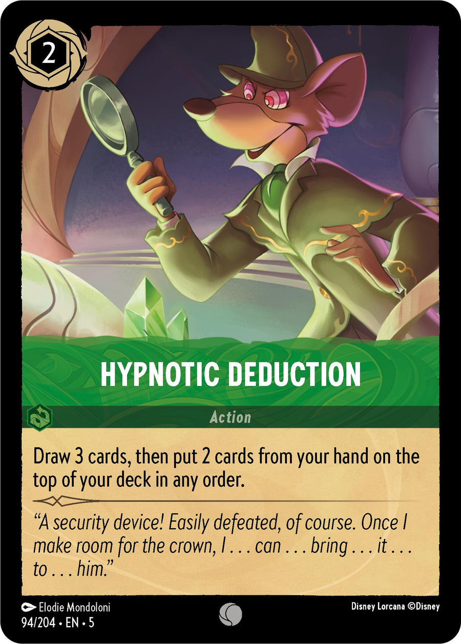 Hypnotic Deduction – Shimmering Skies (Disney Lorcana)