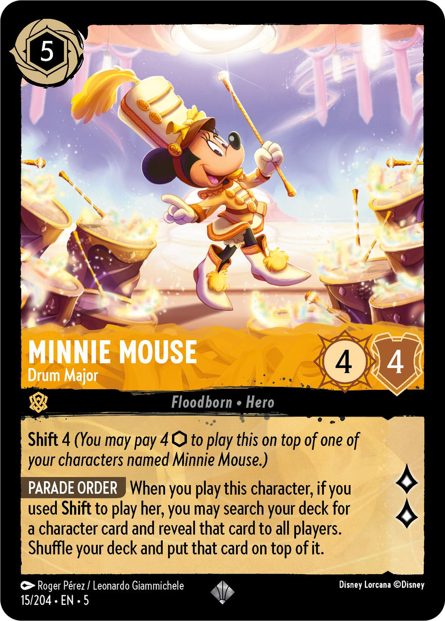 Minnie Mouse - Drum Major – Shimmering Skies (Disney Lorcana)