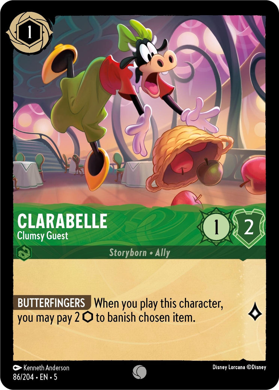 Clarabelle - Clumsy Guest – Shimmering Skies (Disney Lorcana)