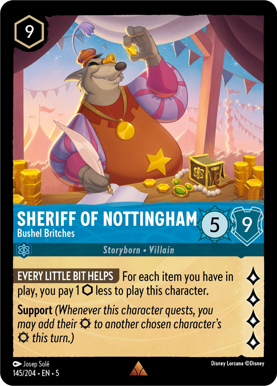 Sheriff of Nottingham - Bushel Britches – Shimmering Skies (Disney Lorcana)