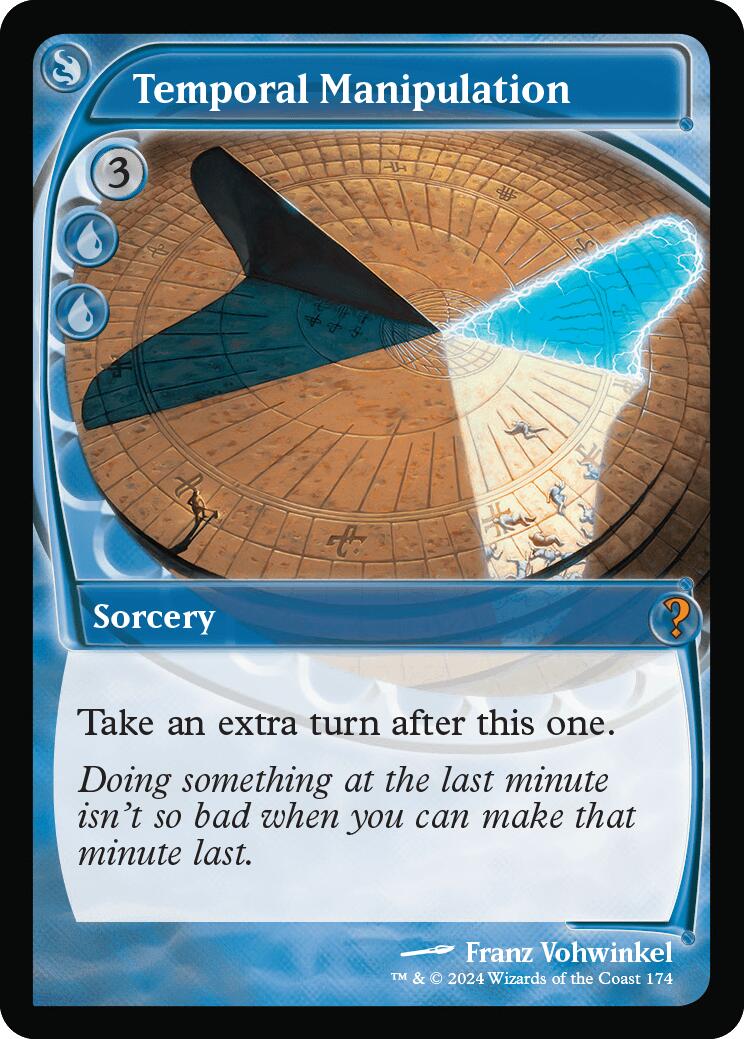 Temporal Manipulation (Future Sight) – Mystery Booster 2 (Magic: The Gathering)