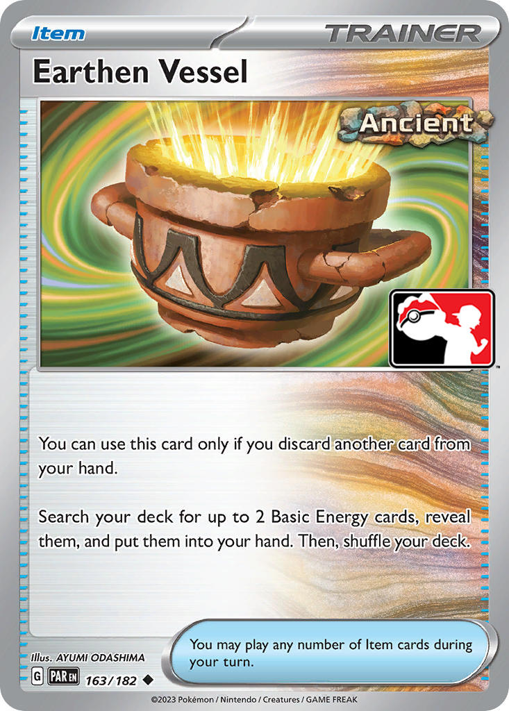 Earthen Vessel - 163/182 – Prize Pack Series Cards (Pokemon)