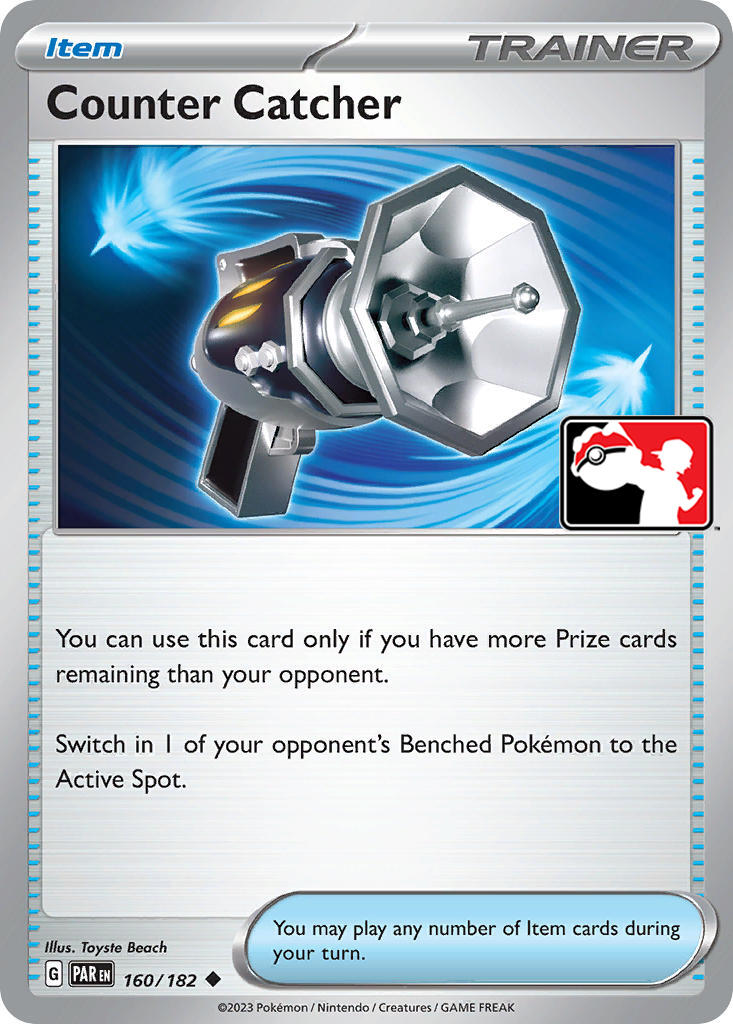 Counter Catcher - 160/182 – Prize Pack Series Cards (Pokemon)