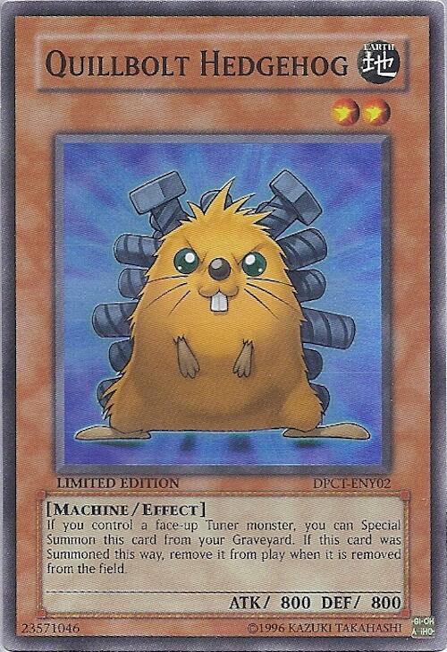 Quillbolt Hedgehog – 2010 Duelist Pack Collection Tin (YuGiOh)