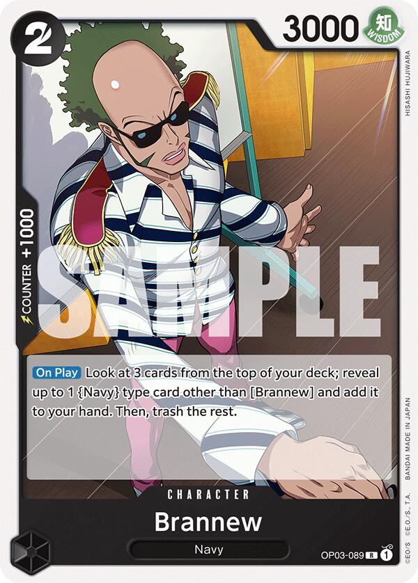 Brannew – ST-19: Starter Deck 19 BLACK Smoker (One Piece Card Game)