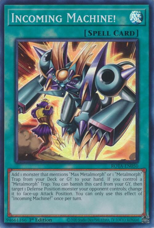 Incoming Machine! – Rage of the Abyss (YuGiOh)