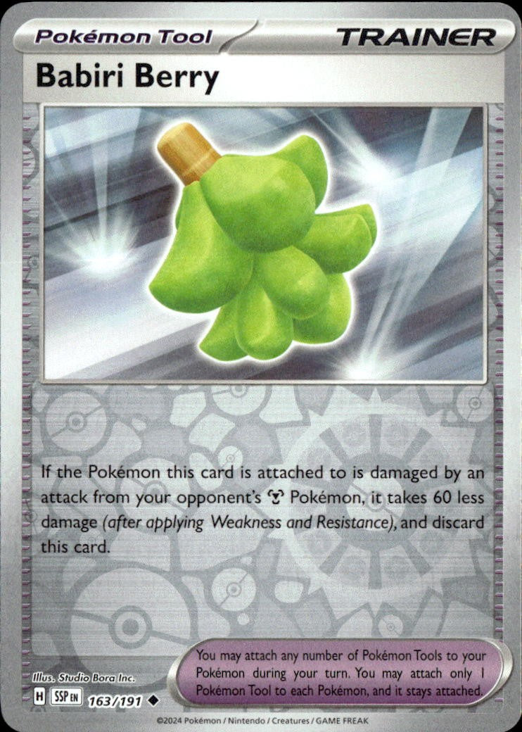 Babiri Berry – SV08: Surging Sparks (Pokemon)