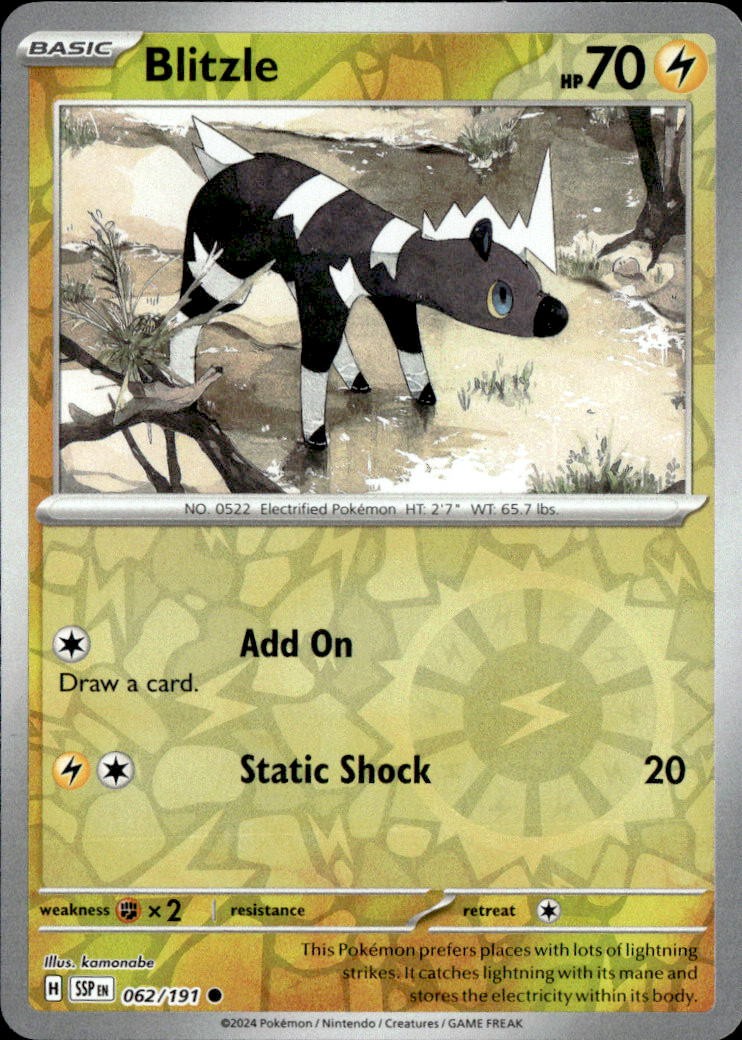 Blitzle – SV08: Surging Sparks (Pokemon)