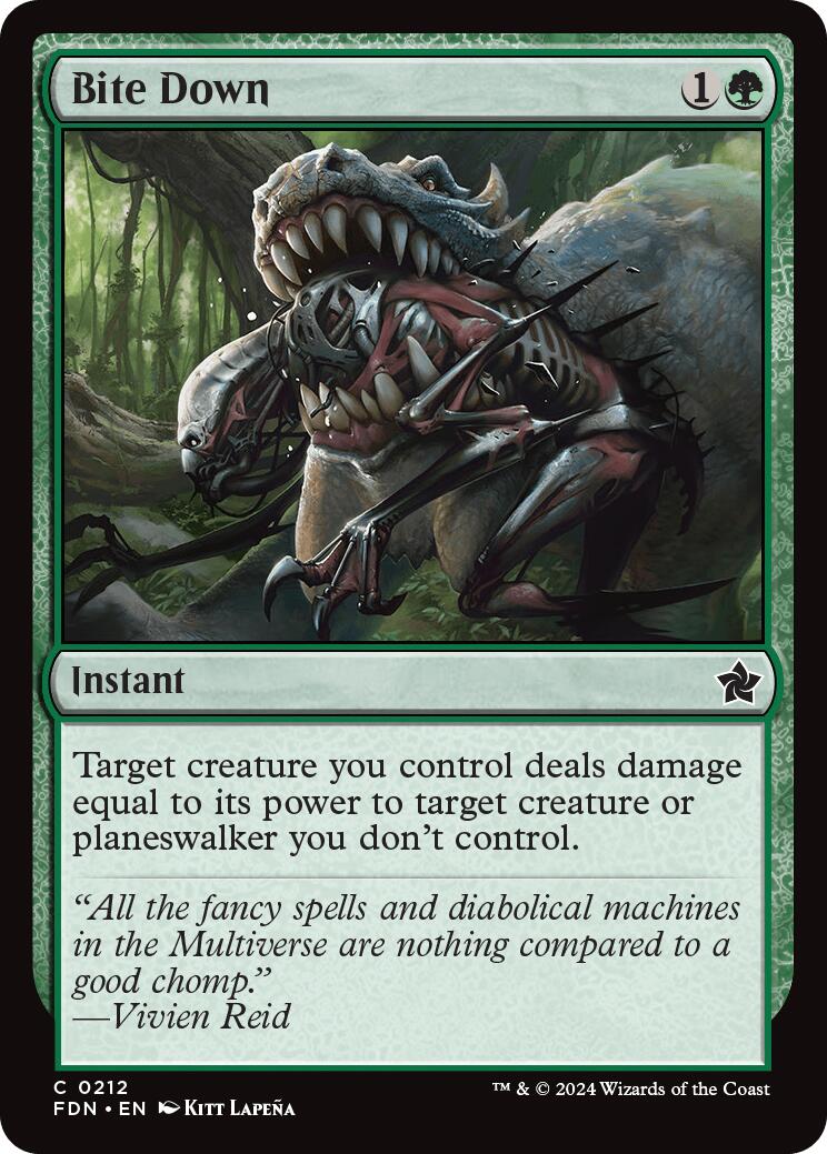 Bite Down – Foundations (Magic: The Gathering)