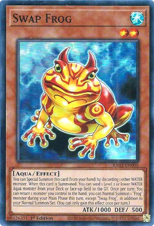 Swap Frog – Quarter Century Bonanza (YuGiOh)