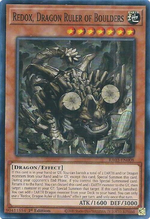 Redox, Dragon Ruler of Boulders – Quarter Century Bonanza (YuGiOh)