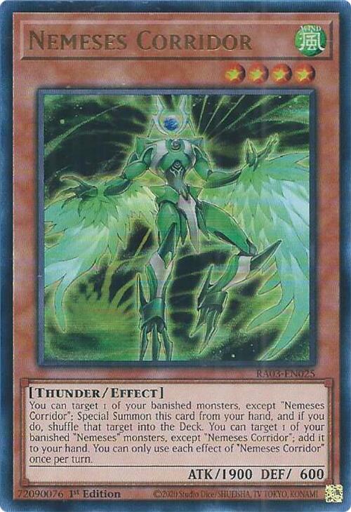 Nemeses Corridor (UR) – Quarter Century Bonanza (YuGiOh)