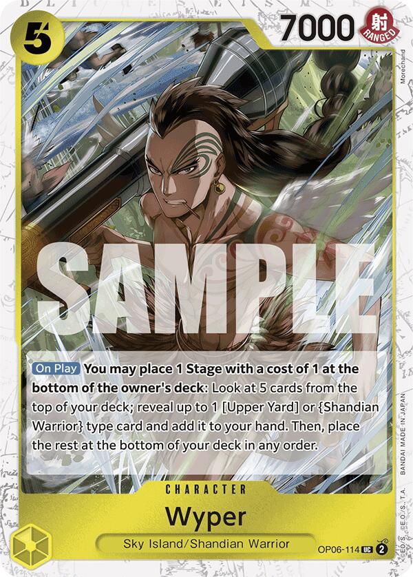 Wyper (Jolly Roger Foil) – Premium Booster -The Best- (One Piece Card Game)