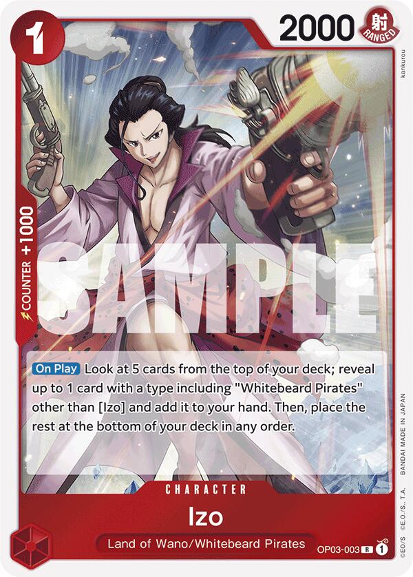 Izo (OP03-003) (Reprint) – Premium Booster -The Best- (One Piece Card Game)