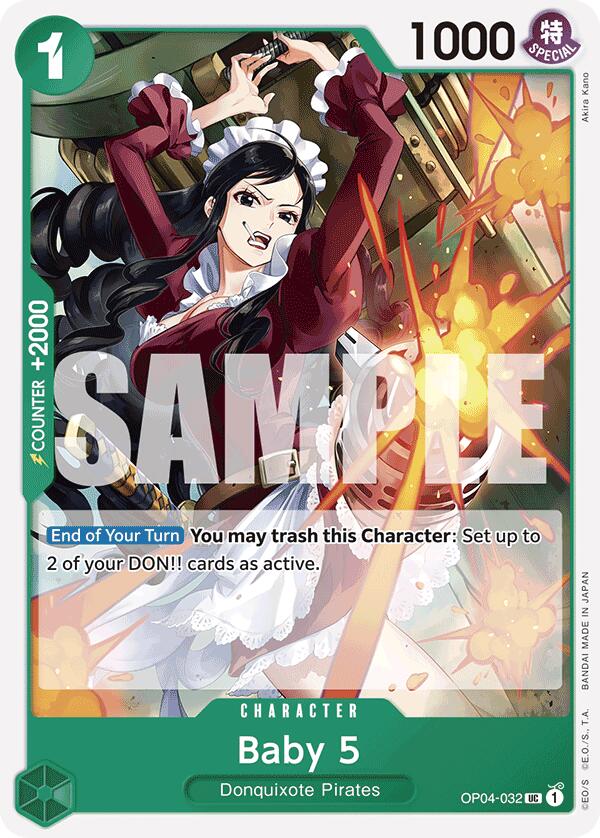 Baby 5 (OP04-032) (Reprint) – Premium Booster -The Best- (One Piece Card Game)